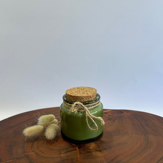 Retro Green Jar