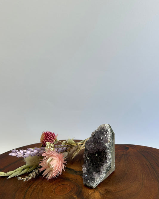 Amethyst Cut Base Druse