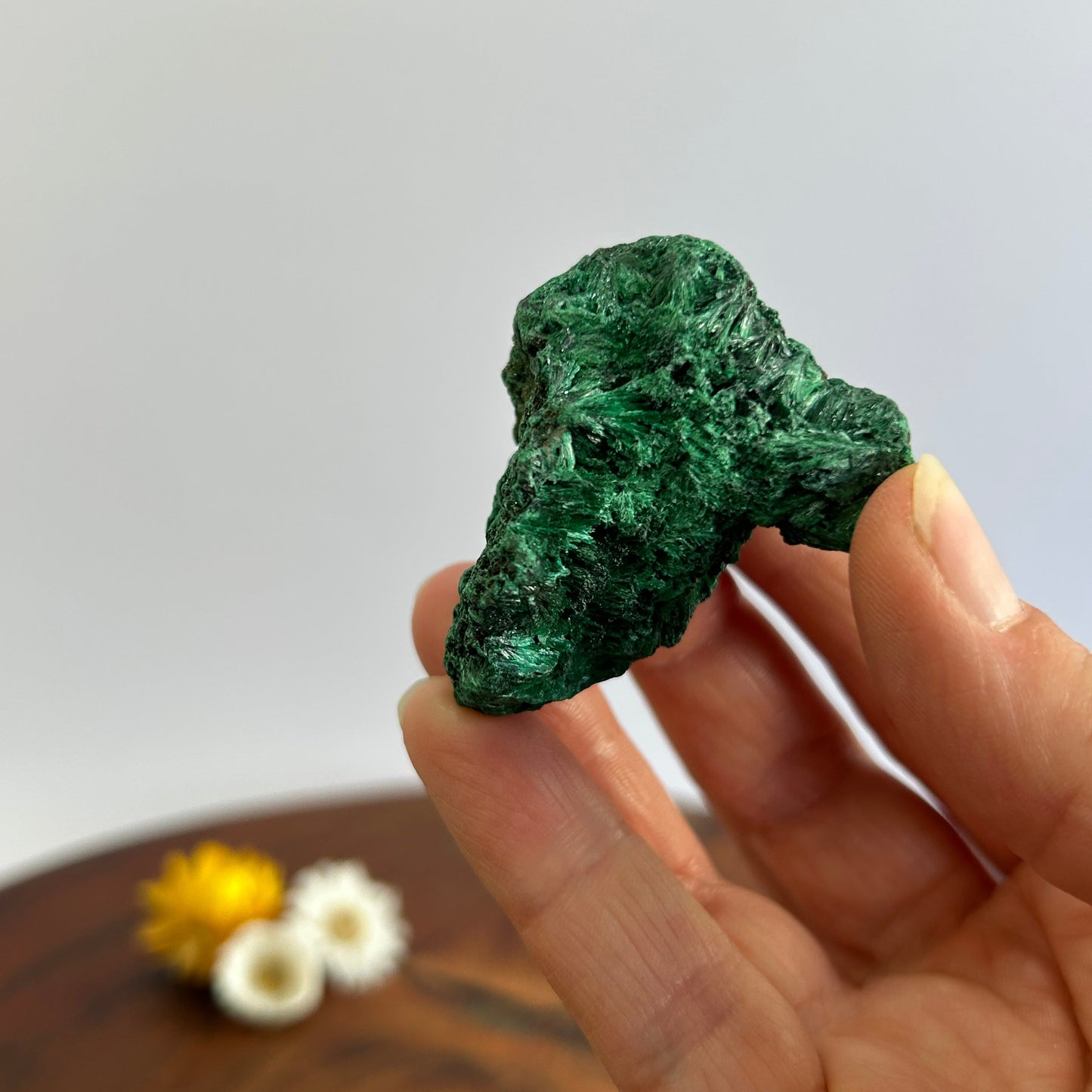 Malachite Velvet Specimen