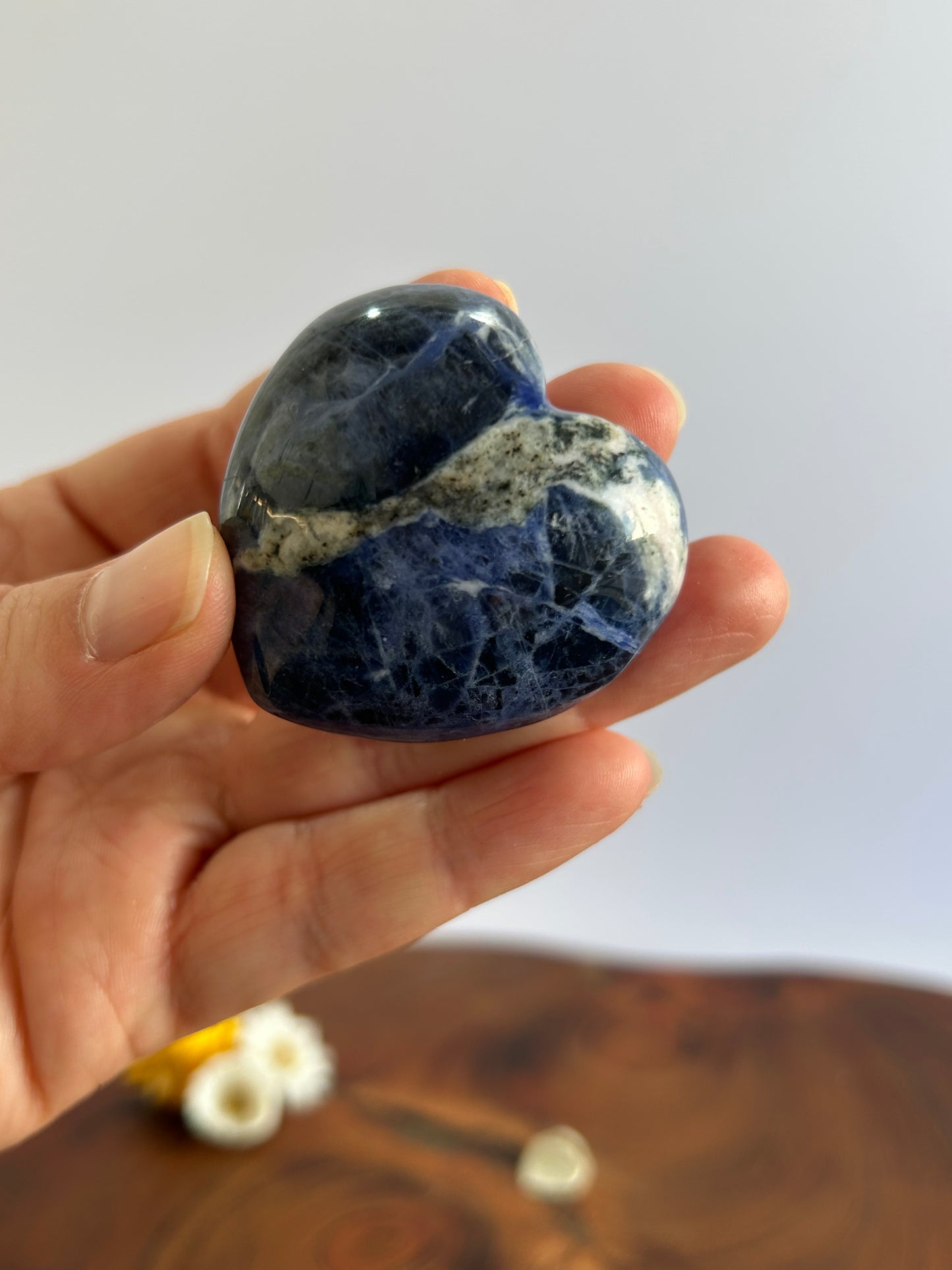 Sodalite Heart