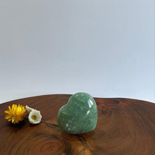 Amazonite Heart